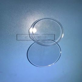 কব্জি ওয়াচ অপটিক্যাল গ্লাস জন্য 30-50mm স্বচ্ছ নীলকান্তমণি স্ফটিক ঘড়ির কেস প্লেট