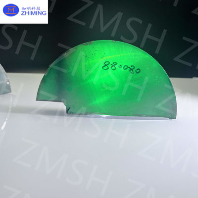 জেমারাল্ড সবুজ Moissanite SiC একক স্ফটিক মোহস কঠোরতা 9.25 জহরতের জন্য Moissanite কাঁচামাল