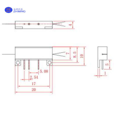 লিথিয়াম নিওবেট (LiNbO3) Y-Waveguide Modulator / Low Vπ 3.5V / High PER 25dB / FOG, FOCT, কোয়ান্টাম যোগাযোগের সাথে সামঞ্জস্যপূর্ণ