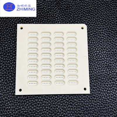 ভালো দাম Alumina Ceramic Custom Component High Precision Multi-Hole Plate অনলাইন