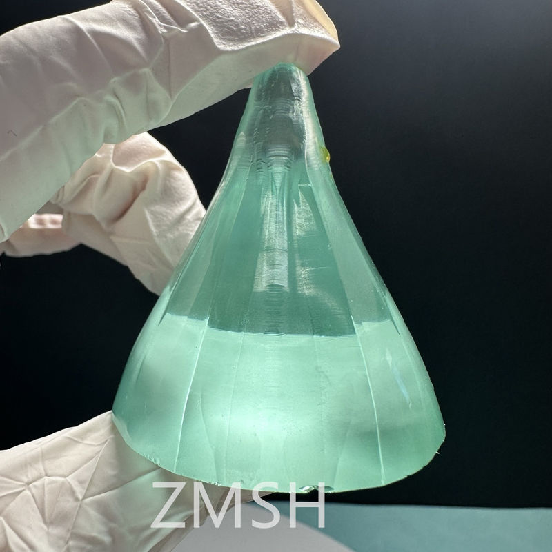 Er: YAG স্ফটিক Erbium Doped Yttrium Aluminum Garnet Crystal Paraiba Blue Lab তৈরি কাঁচা রত্নপাথর