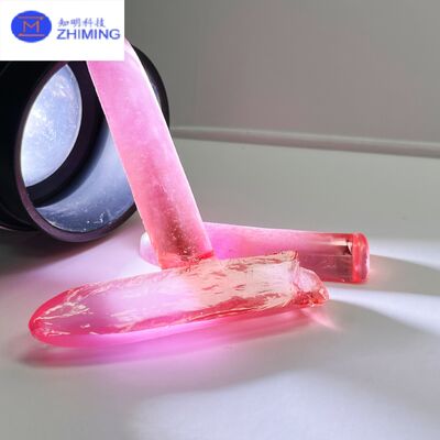 ফ্লেম-ফিউশন স্যাফায়ার ক্রিস্টাল (মরগান পিঙ্ক) জুয়েলারি রত্নপাথর ঘড়ির যন্ত্রাংশ