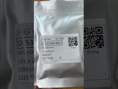 পুরু 350 um 2 ইঞ্চি একক ক্রিস্টাল InP সেমিকন্ডাক্টর সাবস্ট্রেট প্রাইম