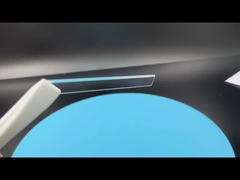 Al2O3 একক ক্রিস্টাল স্যাফায়ার ব্লেড গ্লাস রেজার মেডিকেল ধারালো এবং পালিশ করা 38x4.5x0.3mmt