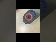 উচ্চ-নির্ভুলতা লেজার প্রিন্টিং মেশিন রংধনু পৃষ্ঠের প্রভাব