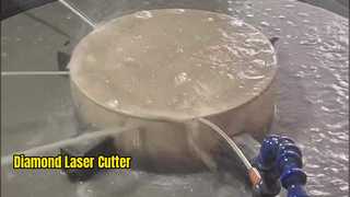 সবুজ লেজার হীরা সঠিকভাবে কাটে