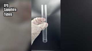 EFG স্যাফায়ার টিউব চরম স্থায়িত্ব