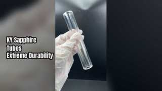 কেওয়াই স্যাফায়ার টিউব উচ্চ কর্মক্ষমতা